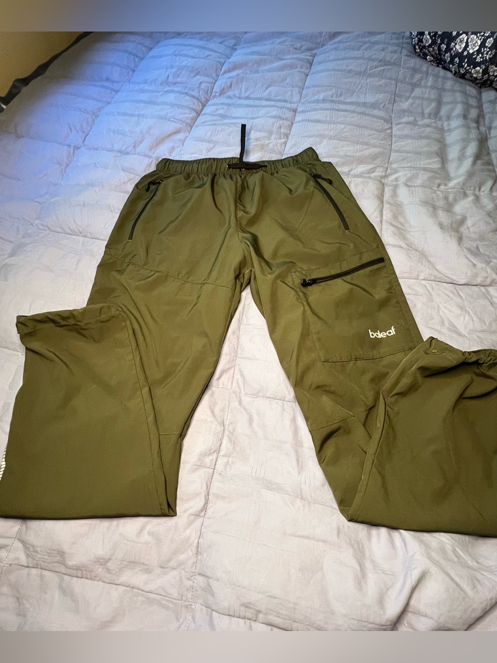 Baleaf Olive Green Womens Hiking Pants